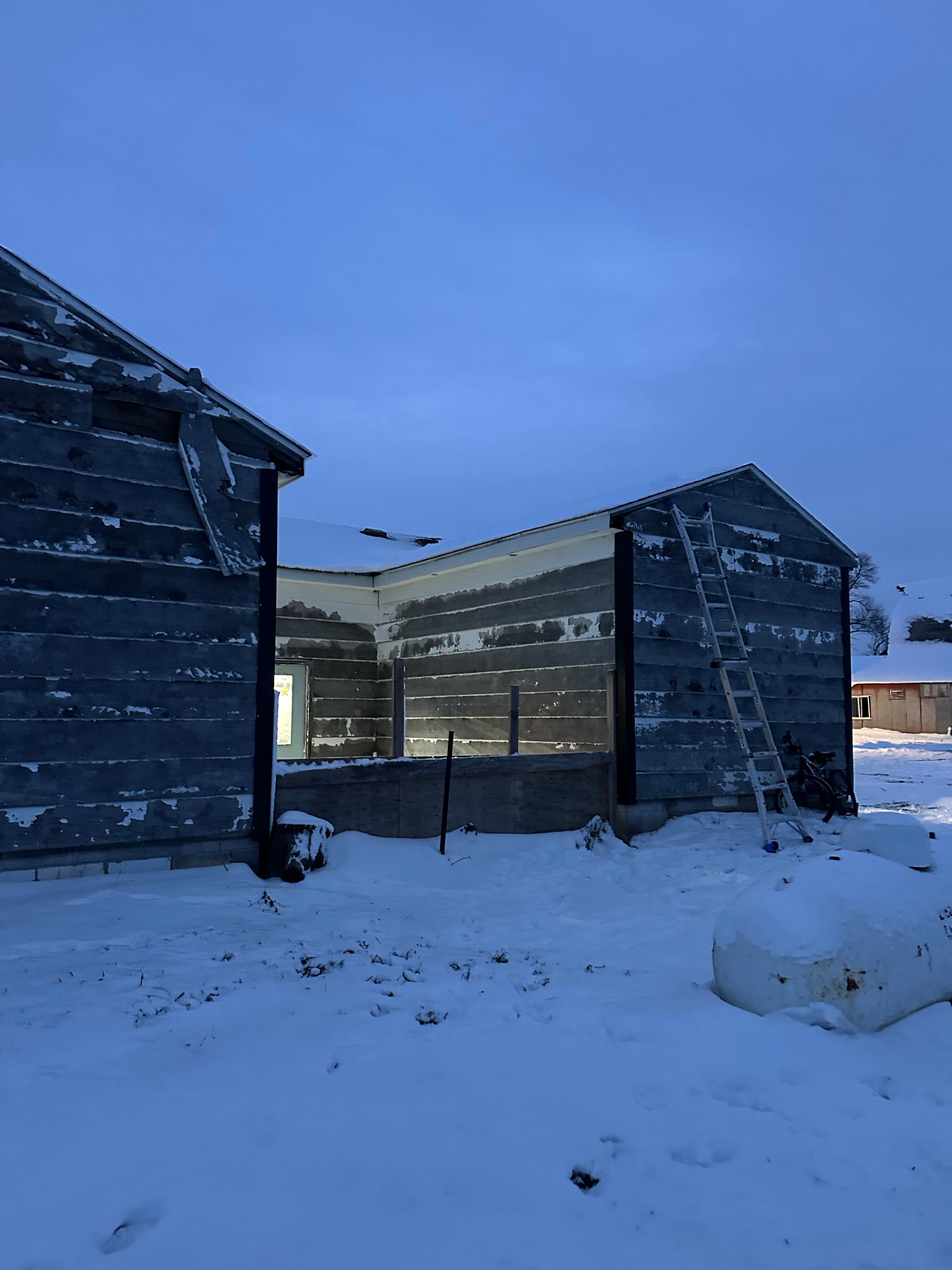 Steel Roof Project in Foreston