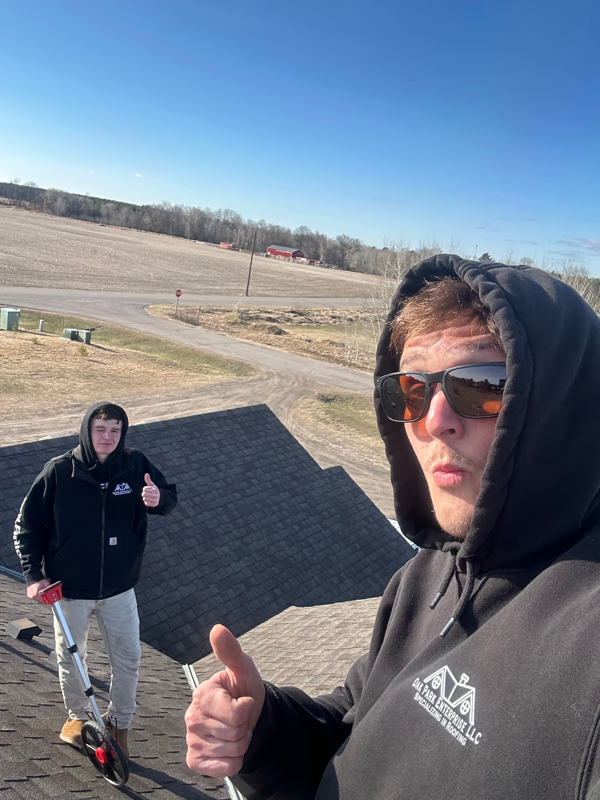 Oak Park Enterprise Is Out Bidding Roofs Across Central Minnesota image